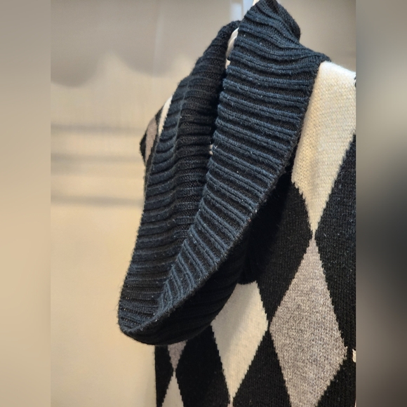 Majora Women's Fitted Cowl Neck Sweater Dress - Picture 3 of 12